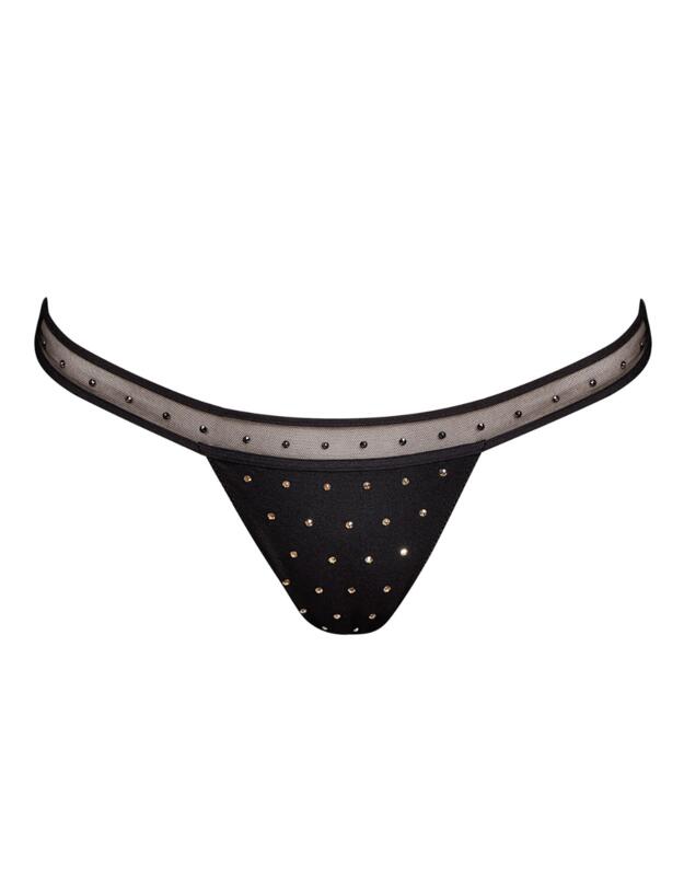 Andres Sarda Switzer Luxury Thong Black 