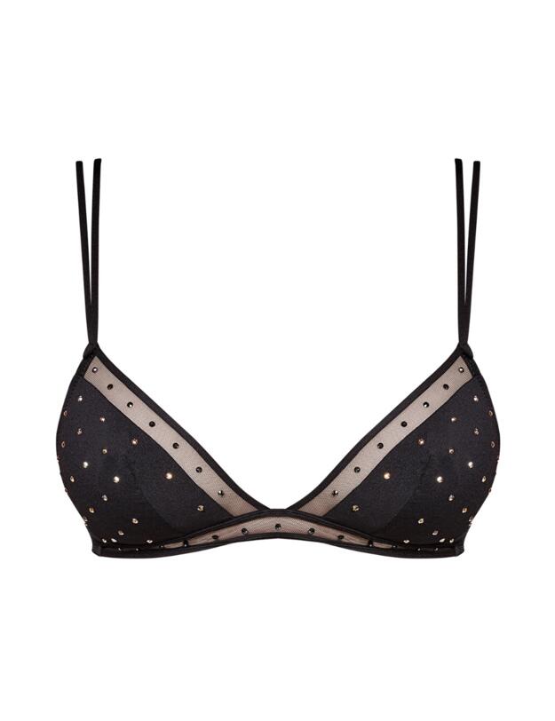 Andres Sarda Switzer Bralette Black 