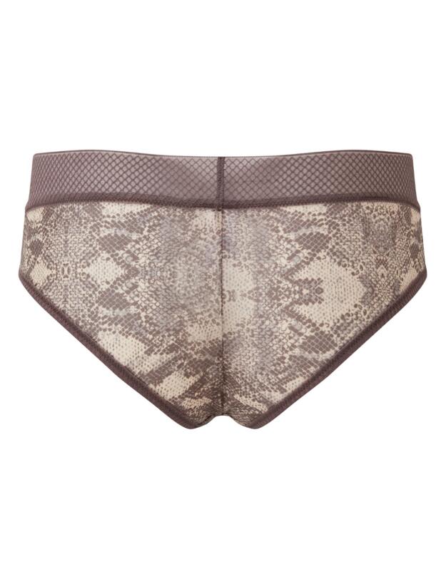 Gossard Glossies Snake Short Brief Snake Print 