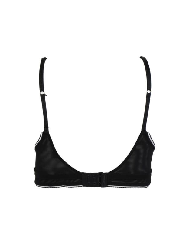 Pretty Polly Delicate Lace Non Wired Bra Black