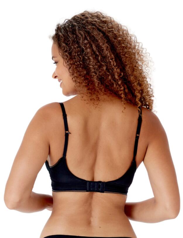 Pretty Polly Delicate Lace Non Wired Bra Black