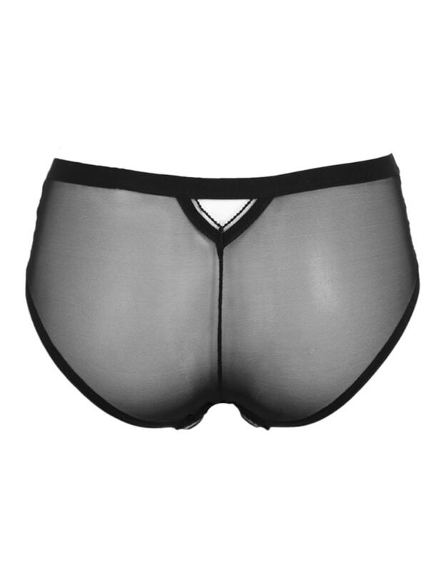 Pretty Polly Delicate Lace Short Black