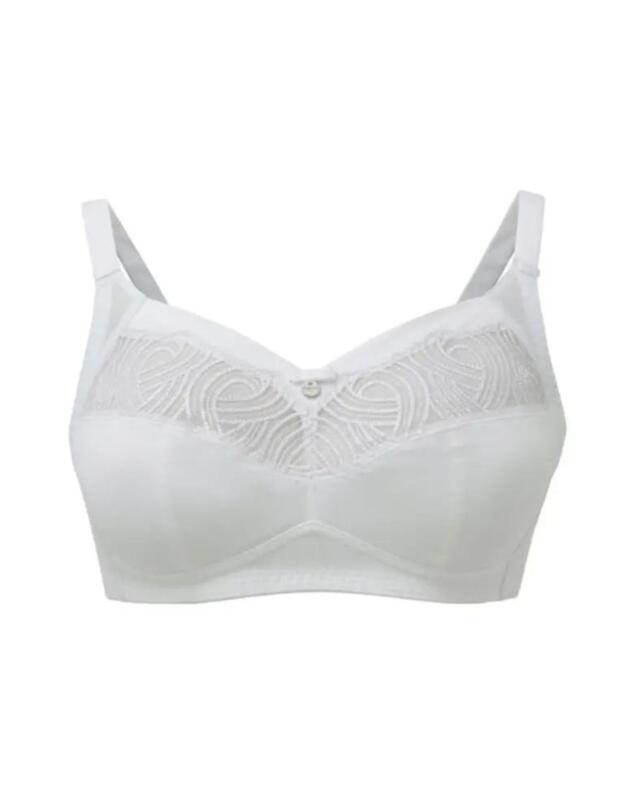 Berlei Heaven Embroidery Soft Cup Bra White