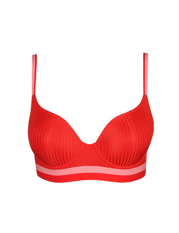 Marie Jo Heartshape Padded Bralette Rouge