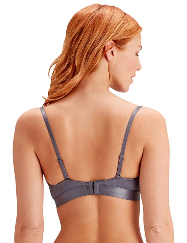 Pretty Polly Botanical Lace Non Wired Triangle Bra Nightshade