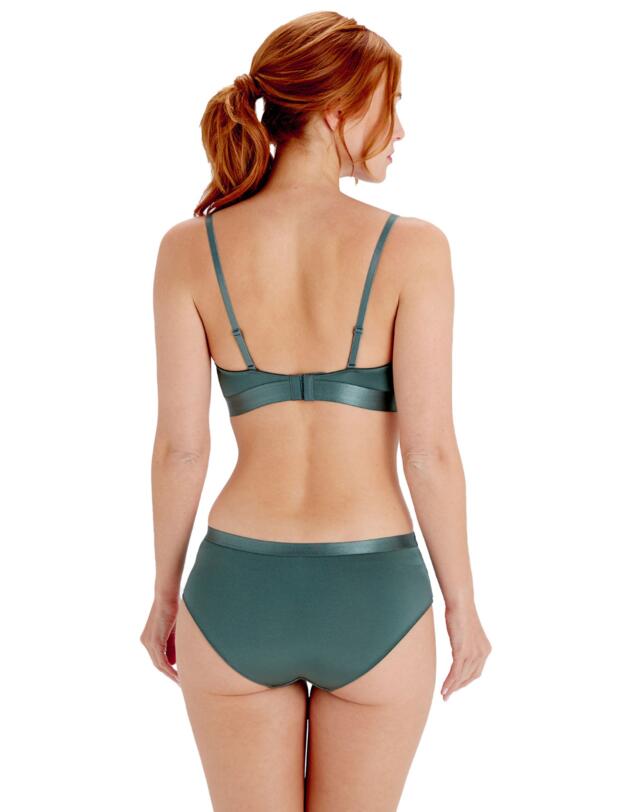 Pretty Polly Botanical Lace Non Wired Triangle Bra Sage