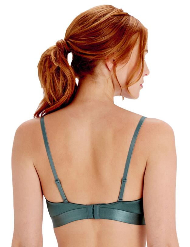 Pretty Polly Botanical Lace Non Wired Triangle Bra Sage