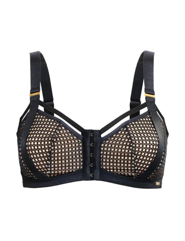 Gossard Pulse Mesh Non-Wired Bra Black 