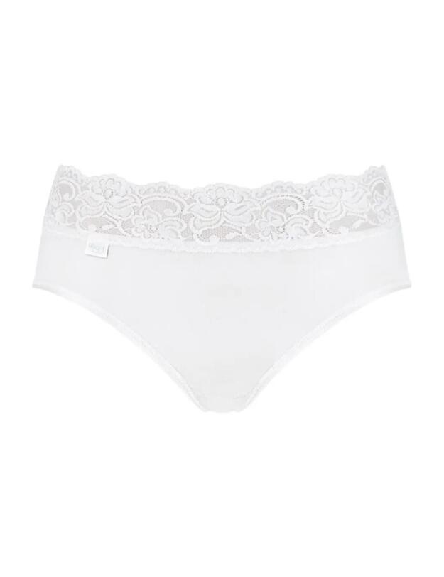 Sloggi Romance Midi Brief White
