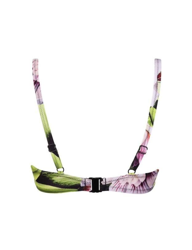 Pour Moi Orchid Luxe Bikini Top Multi Print