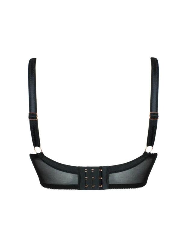 Scantilly by Curvy Kate Encounter Plunge Bra Black/Peacock
