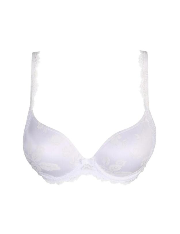 Marie Jo Sylvia Heart Shape Padded Bra White