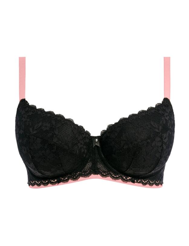 Freya Offbeat Half Cup Bra Black