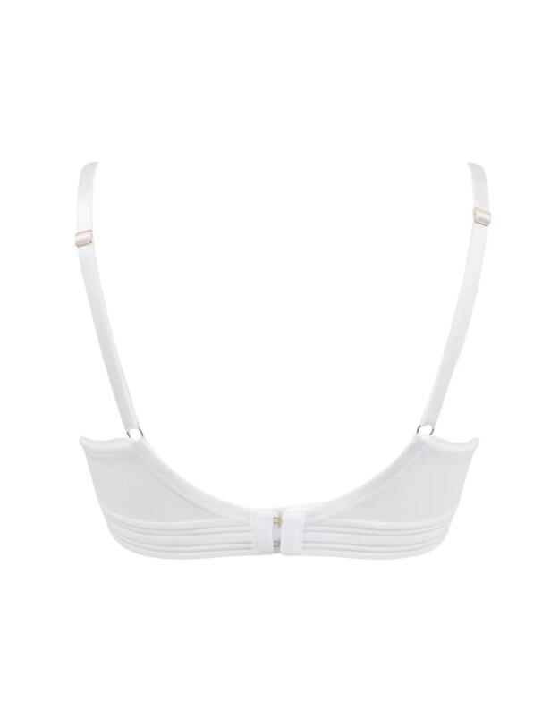 Pour Moi Revolution High Apex Bra White