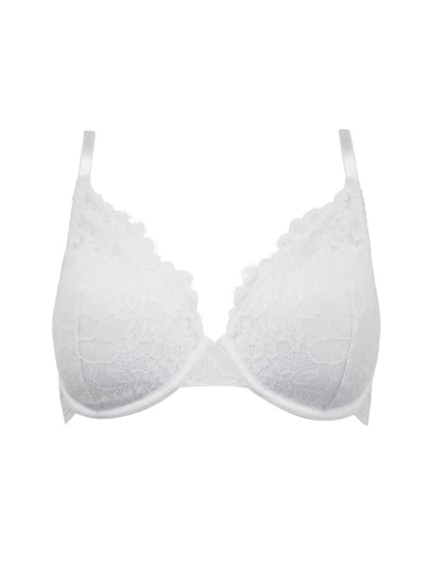 Pour Moi Revolution High Apex Bra White
