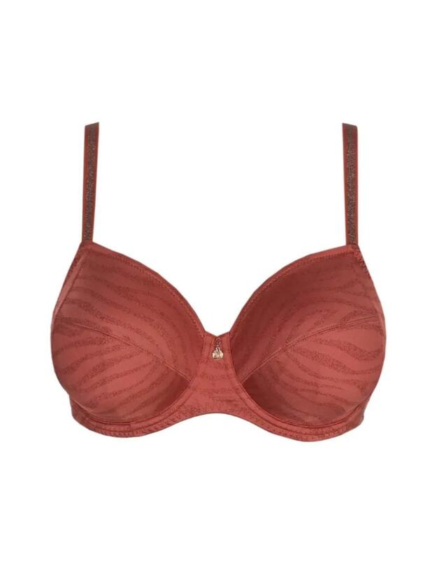 Prima Donna Twist Luzern Underwired Bra Pink Brandy 