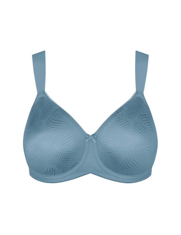 Triumph Essential Minimiser Underwired Bra Provincial Blue