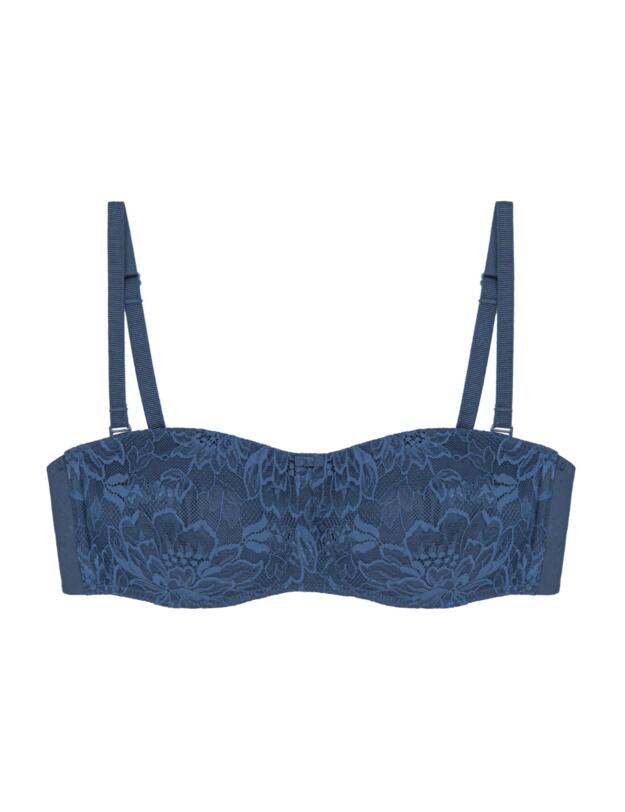 Triumph Amourette Charm Strapless Bra Blue Nights