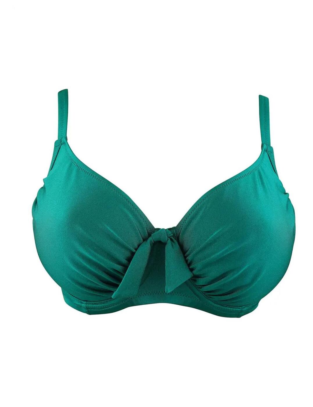 Pour Moi Azure Underwired Bikini Top Emerald