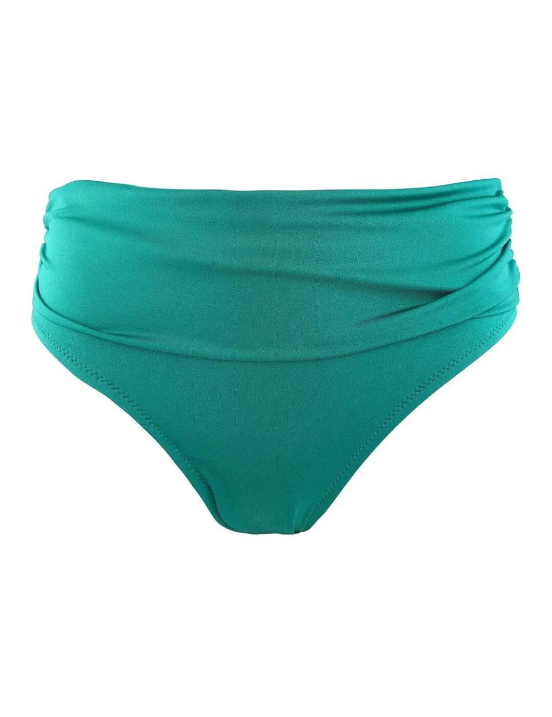 Pour Moi? Azure Fold Bikini Brief Emerald