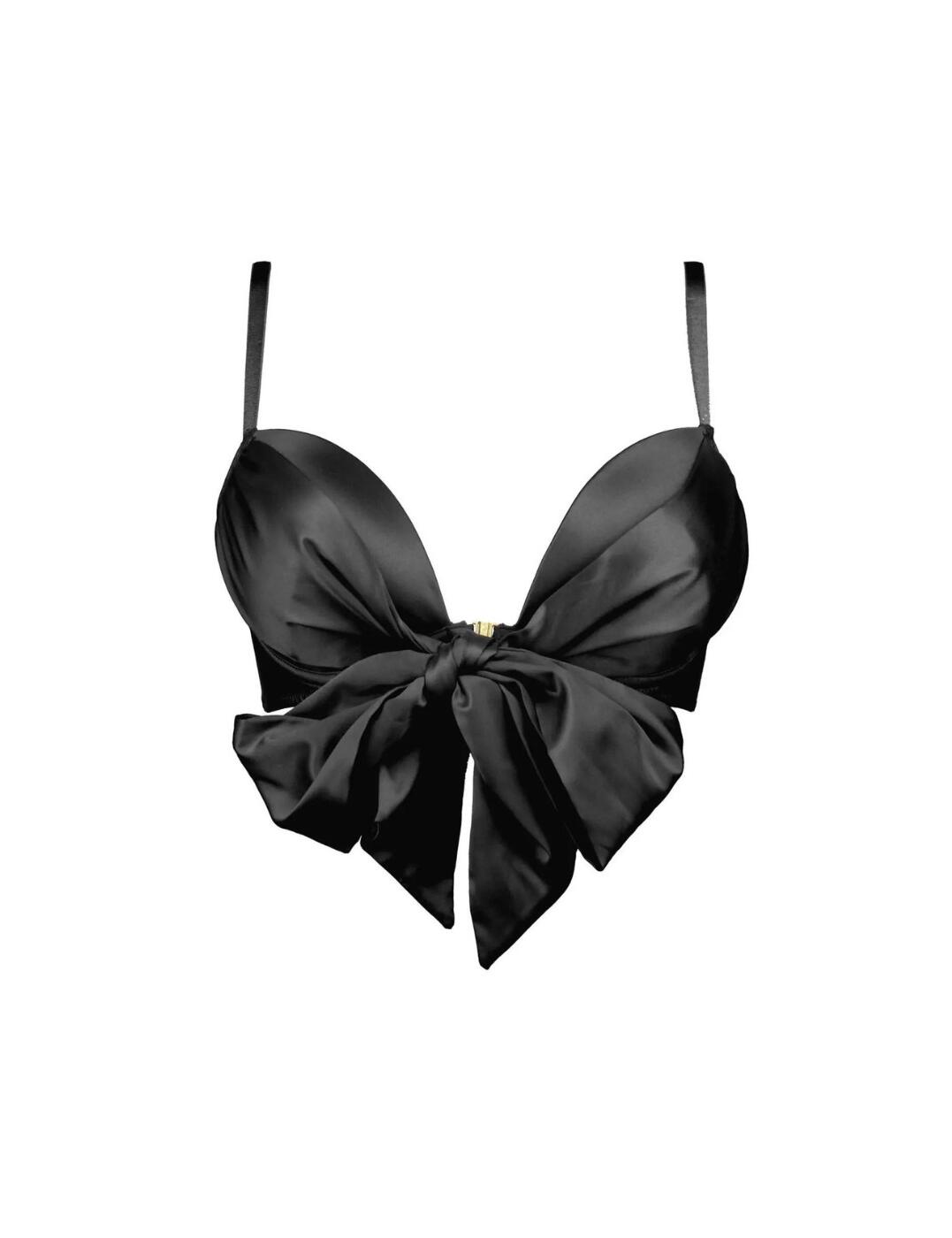 Pour Moi All Wrapped Up Front Fastening Bra Black