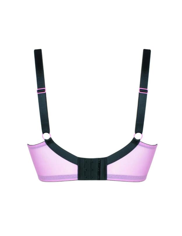 Curvy Kate Victory Viva 4 Part Cup Bra Pink/Black