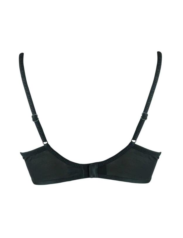 Pour Moi Viva Padded Plunge Bra Black