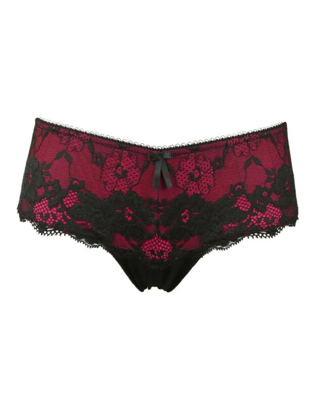Pour Moi? Amour Shorty Black/Fuchsia 