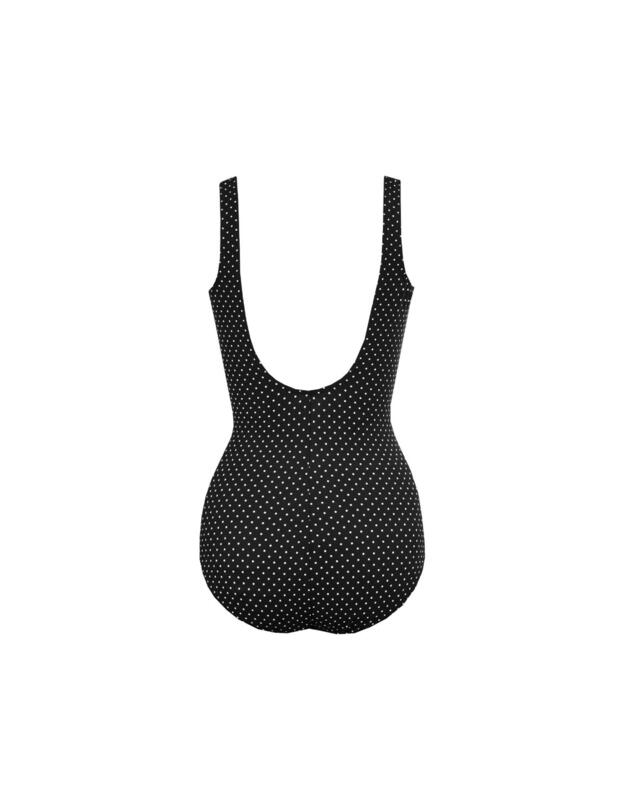 Miraclesuit Pin Point DD Oceanus Swimsuit Black/White