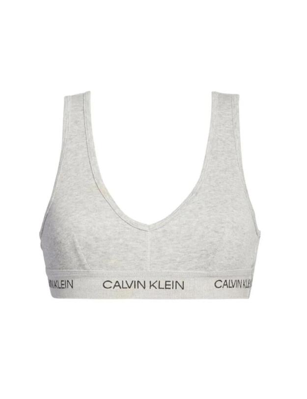 Calvin Klein CK One Bralette Bra Grey Heather