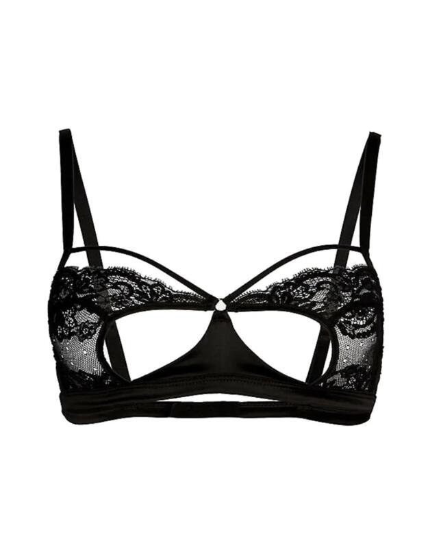 Coco De Mer Seraphine Soft Cup Bra Black