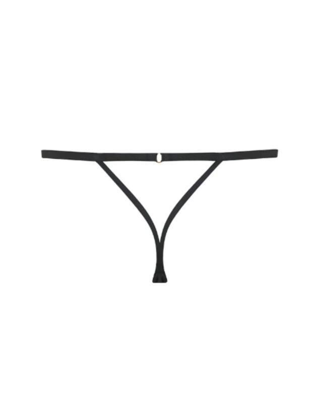 Coco De Mer Seraphine G-String Thong Black