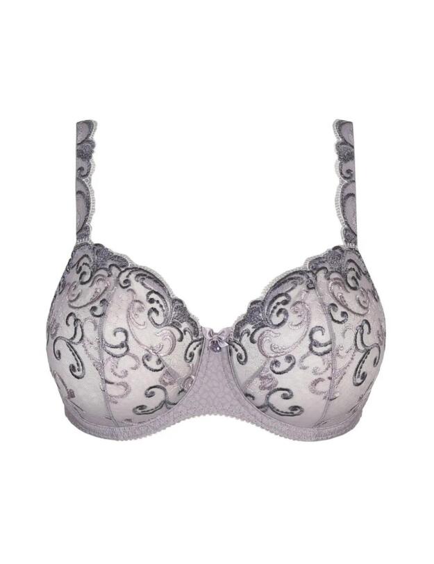 Prima Donna Candle Light Vertical Seam Balcony Bra Powder Grey