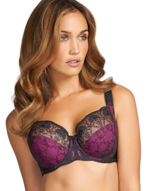 2182 Fantasie Elodie Side Support Bra Magenta - 2182 Black Magenta