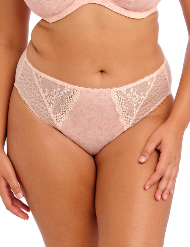 Elomi Lucie High Leg Brief Pale Blush