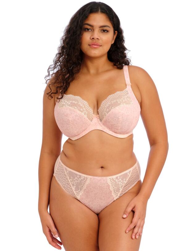 Elomi Lucie High Leg Brief Pale Blush