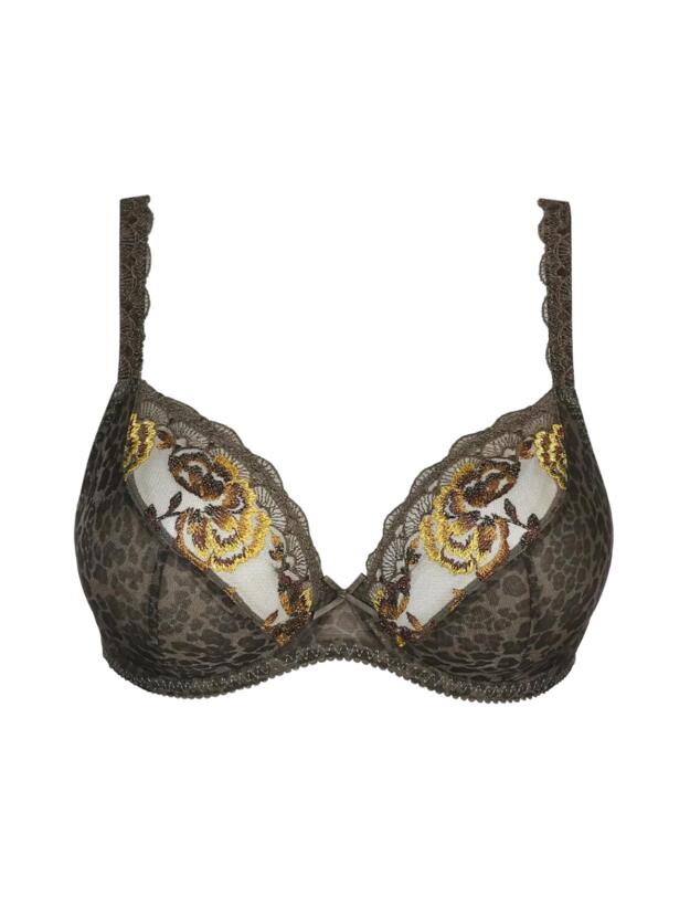 Prima Donna Palace Garden Plunge Balcony Bra Reptile 