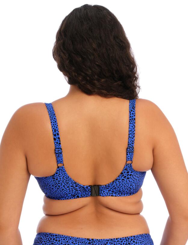 Elomi Pebble Cove Plunge Bikini Top Blue