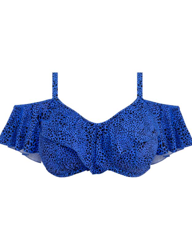 Elomi Pebble Cove Underwired Bikini Top Blue