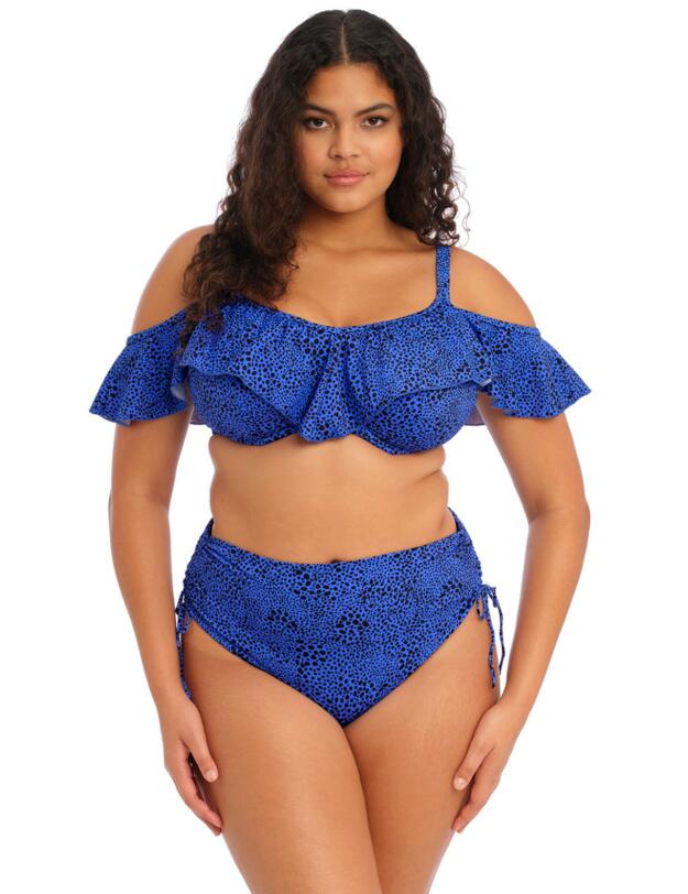 Elomi Pebble Cove Adjustable Bikini Brief Blue