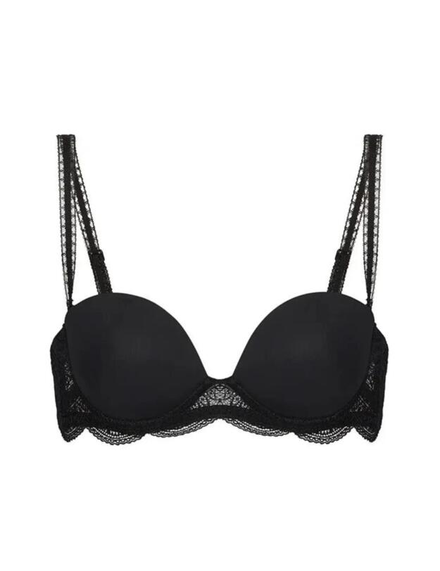Simone Perele Karma Strapless Plunge Bra Black