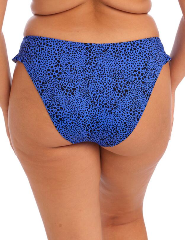 Elomi Pebble Cove High Leg Bikini Brief Blue