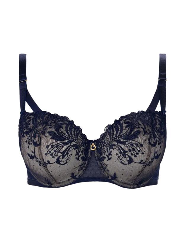 Aubade Femme Passion Comfort Half-Cup Bra Crepuscule Blue