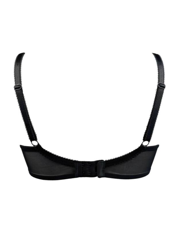  Pour Moi Instinct Underwired Bra Black/Red