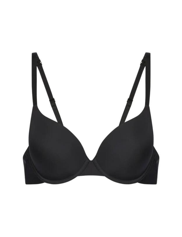 Simone Perele Essentiel Padded Plunge Bra Black 