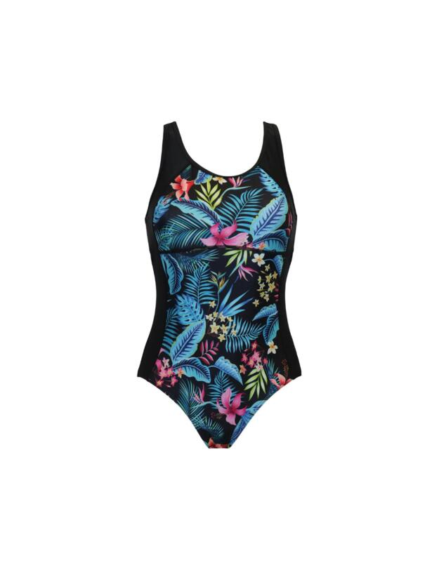 Pour Moi Energy Chlorine Resistant Recycled Swimsuit Tropical