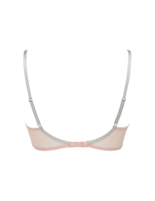  Gossard Superboost Lace Plunge Bra Ballet Pink/Silver