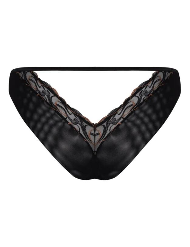 Scantilly by Curvy Kate Fascinate Brazilian Brief Black