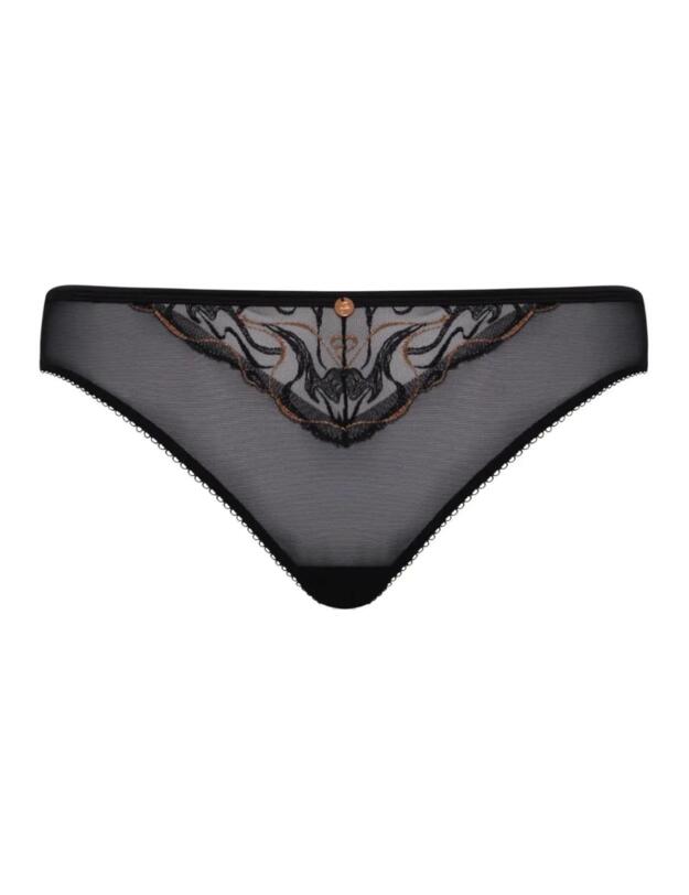 Scantilly by Curvy Kate Fascinate Brazilian Brief Black