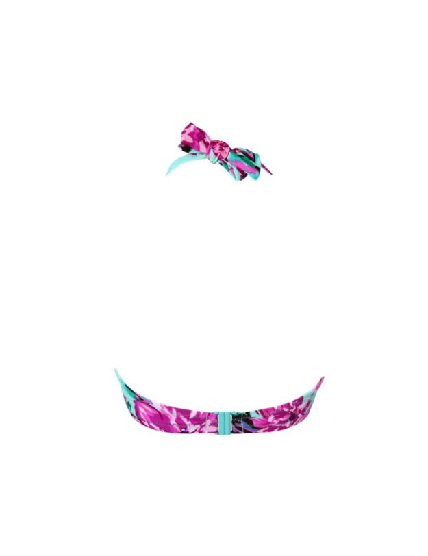  Pour Moi Heatwave Underwired Halterneck Bikini Top Aquaburst
